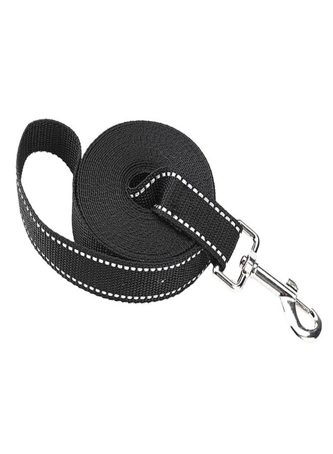 ccHuDE Reflective Dog Leash Strong Durable Leashes Puppy Training Leashes Black Pet Leashes Wide Traffic Leash with Strong Clip 3m - Image 3